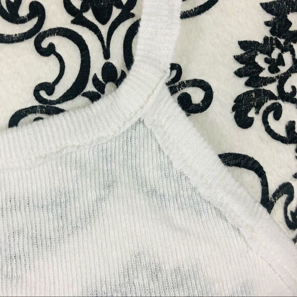 Free People Linen Cotton Ribbed Strappy Back Raw Edge Tank Top White XS - Picture 6 of 8